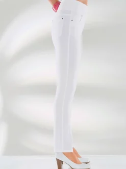 Pantalon ceinture haute affinante à glissière