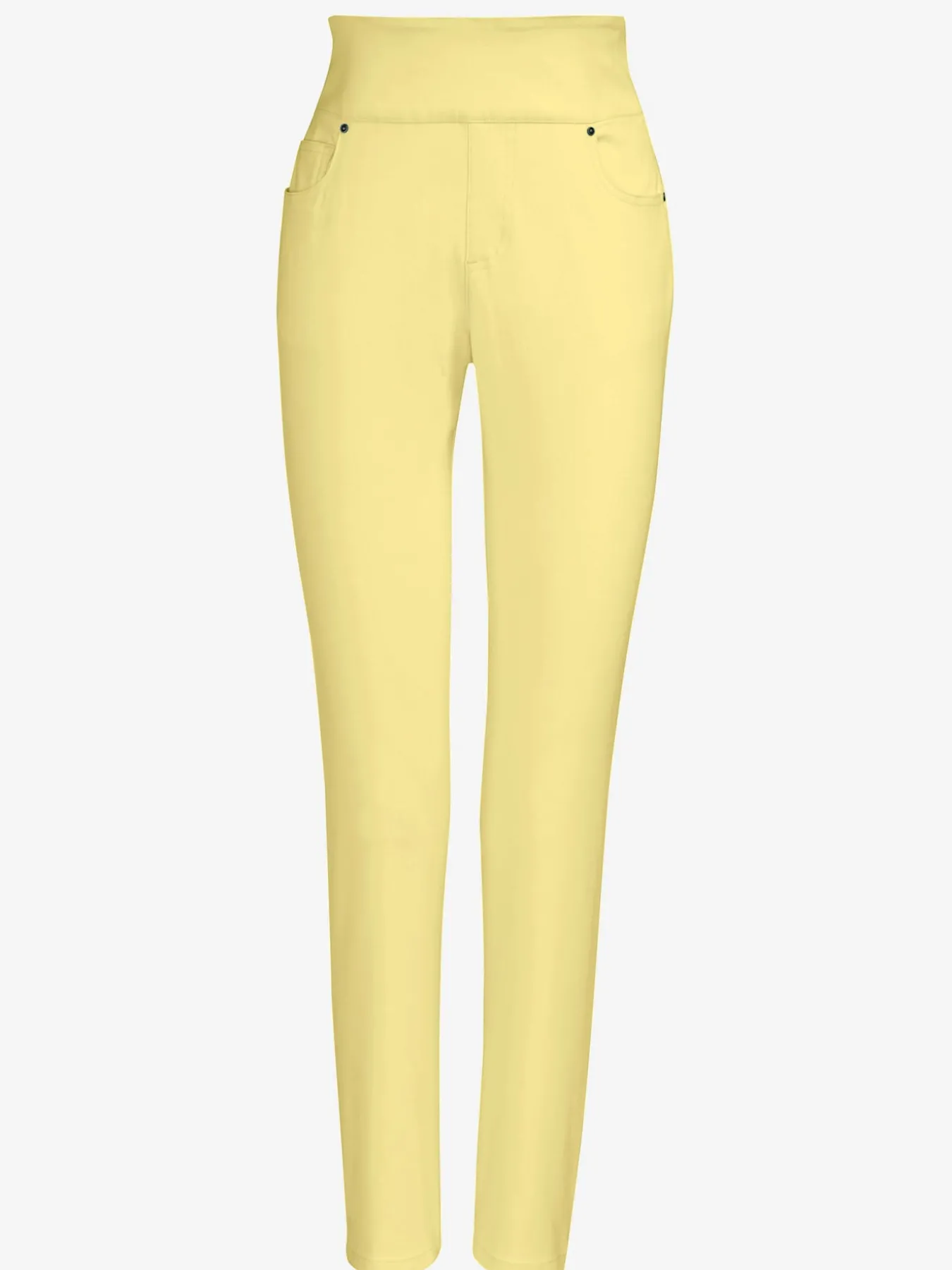 Pantalon ceinture haute affinante à glissière