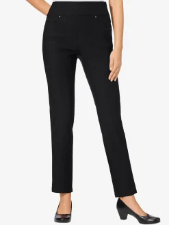 Pantalon ceinture haute affinante à glissière