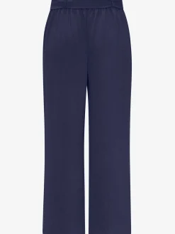 Pantalon ceinture élastique avec bordure volantée au dos