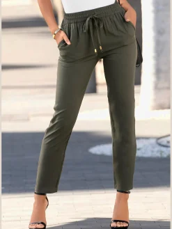 Pantalon ceinture élastique confortable