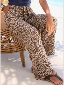 Pantalon ceinture élastique douce