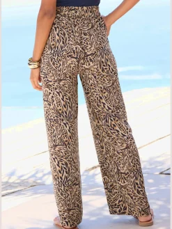 Pantalon ceinture élastique douce