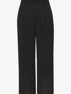 Pantalon ceinture élastique avec bordure volantée au dos