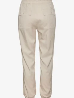 Pantalon ceinture élastique avec lien à nouer