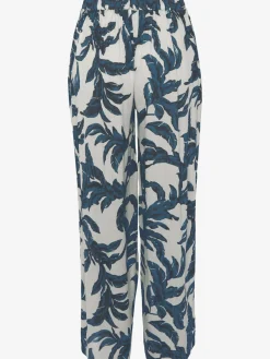 Pantalon ceinture lisse devant
