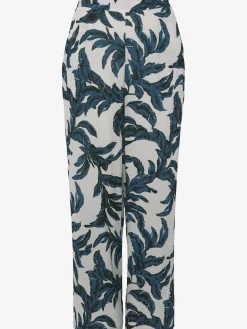 Pantalon ceinture lisse devant