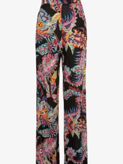 Pantalon ceinture lisse devant