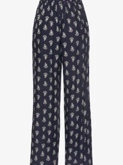 Pantalon ceinture plate devant, élastique derrière