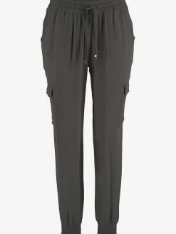 Pantalon ceinture smockée élastique et coulisse