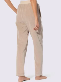 Pantalon chandail en velours ras