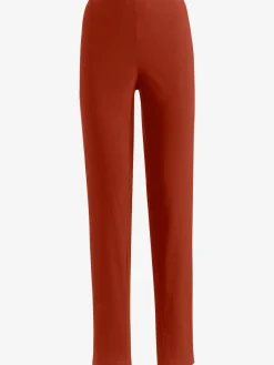 Pantalon classique uni avec ceinture élastique