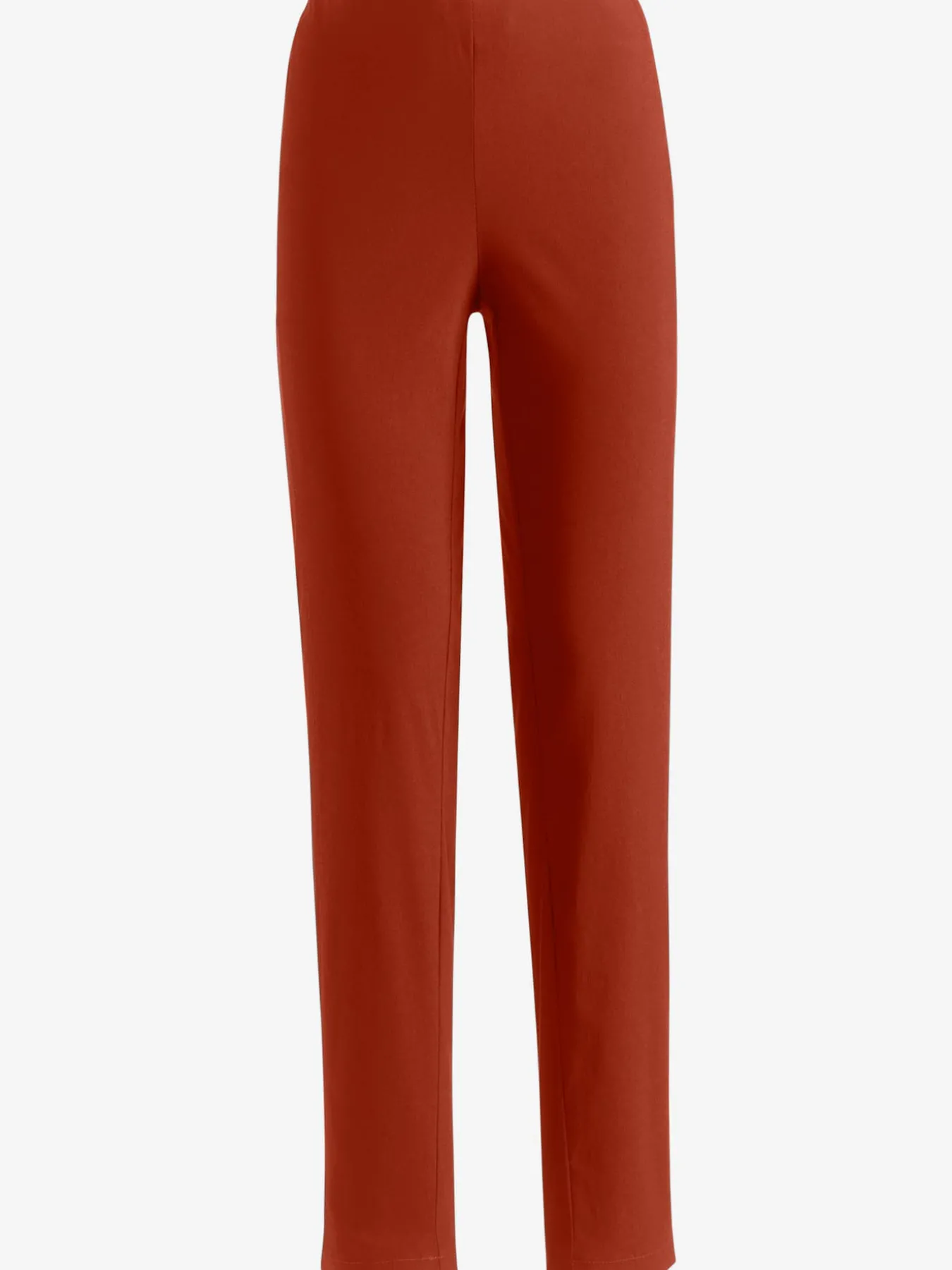Pantalon classique uni avec ceinture élastique