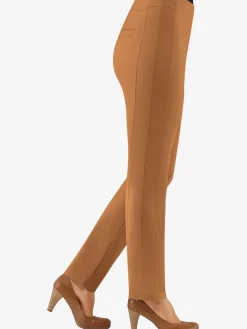 Pantalon classique uni avec ceinture élastique