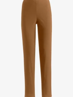Pantalon classique uni avec ceinture élastique