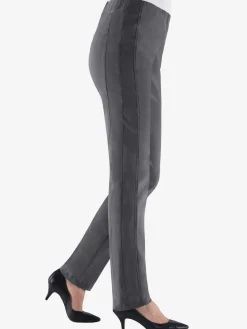 Pantalon classique uni avec ceinture élastique