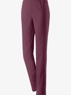 Pantalon classique uni avec ceinture élastique