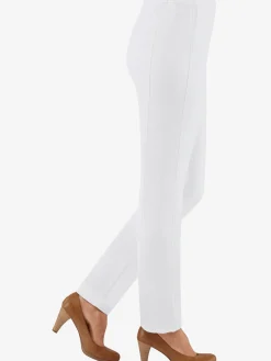 Pantalon classique uni avec ceinture élastique