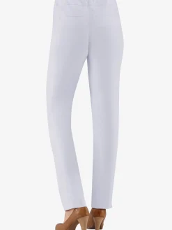 Pantalon classique uni avec ceinture élastique
