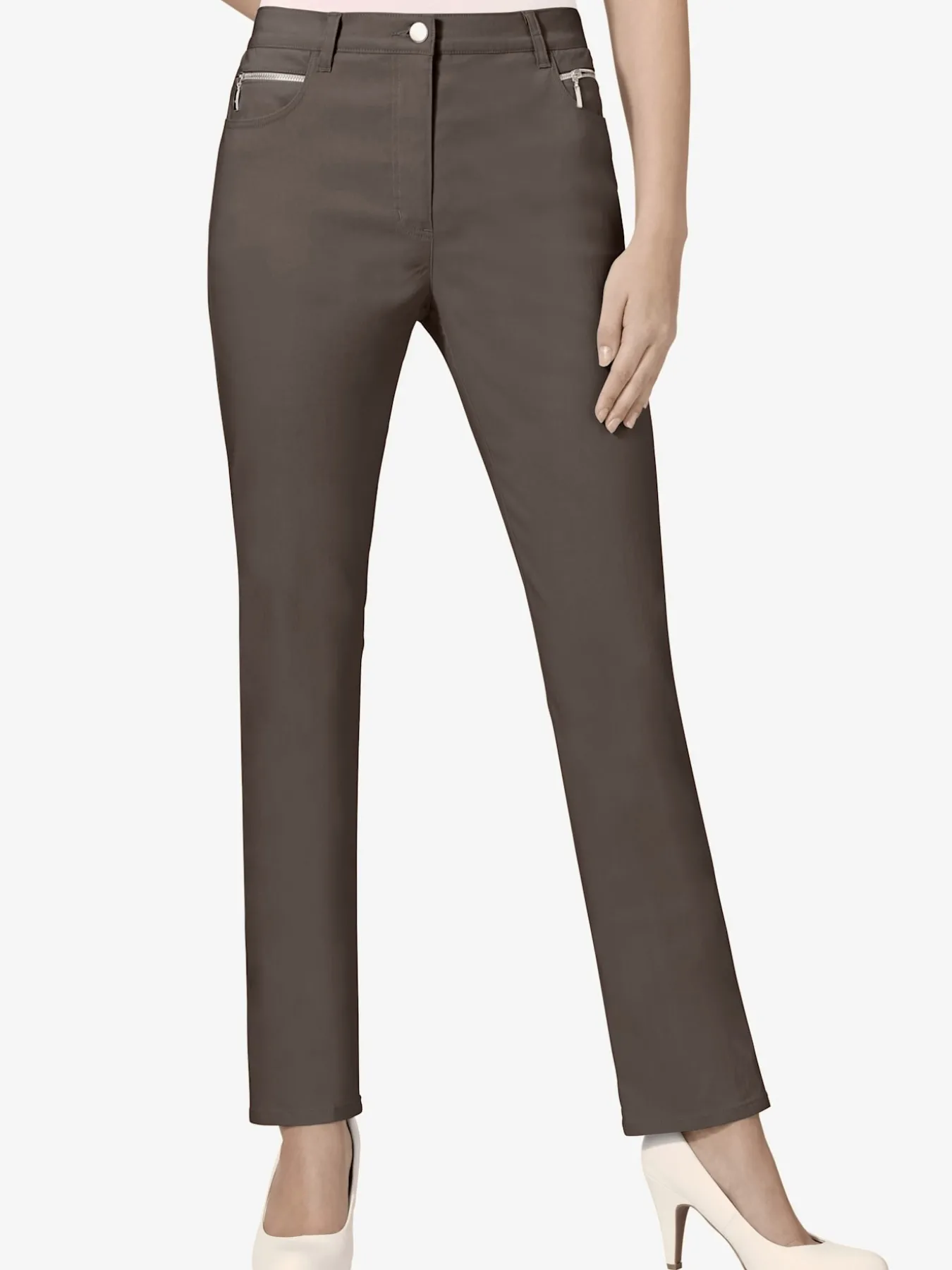 Pantalon confortable avec poches zippées