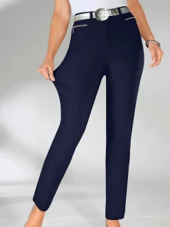 Pantalon costume coupe confort ceinture élastique invisible
