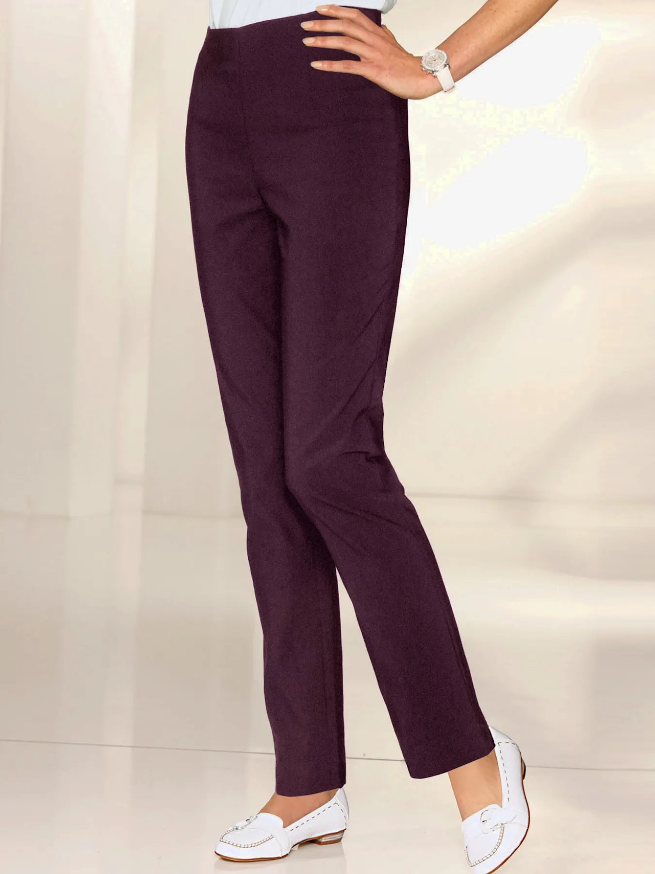 Pantalon costume coupe confort ceinture élastique invisible