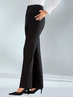 Pantalon costume taille élastiquée invisible