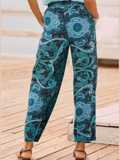 Pantalon coupe ample tendance