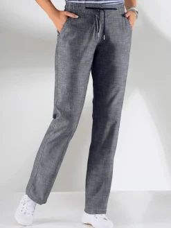 Pantalon coupe sportive ceinture élastique