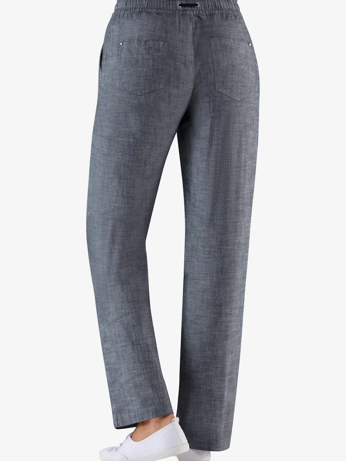 Pantalon coupe sportive ceinture élastique