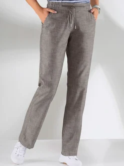 Pantalon coupe sportive ceinture élastique