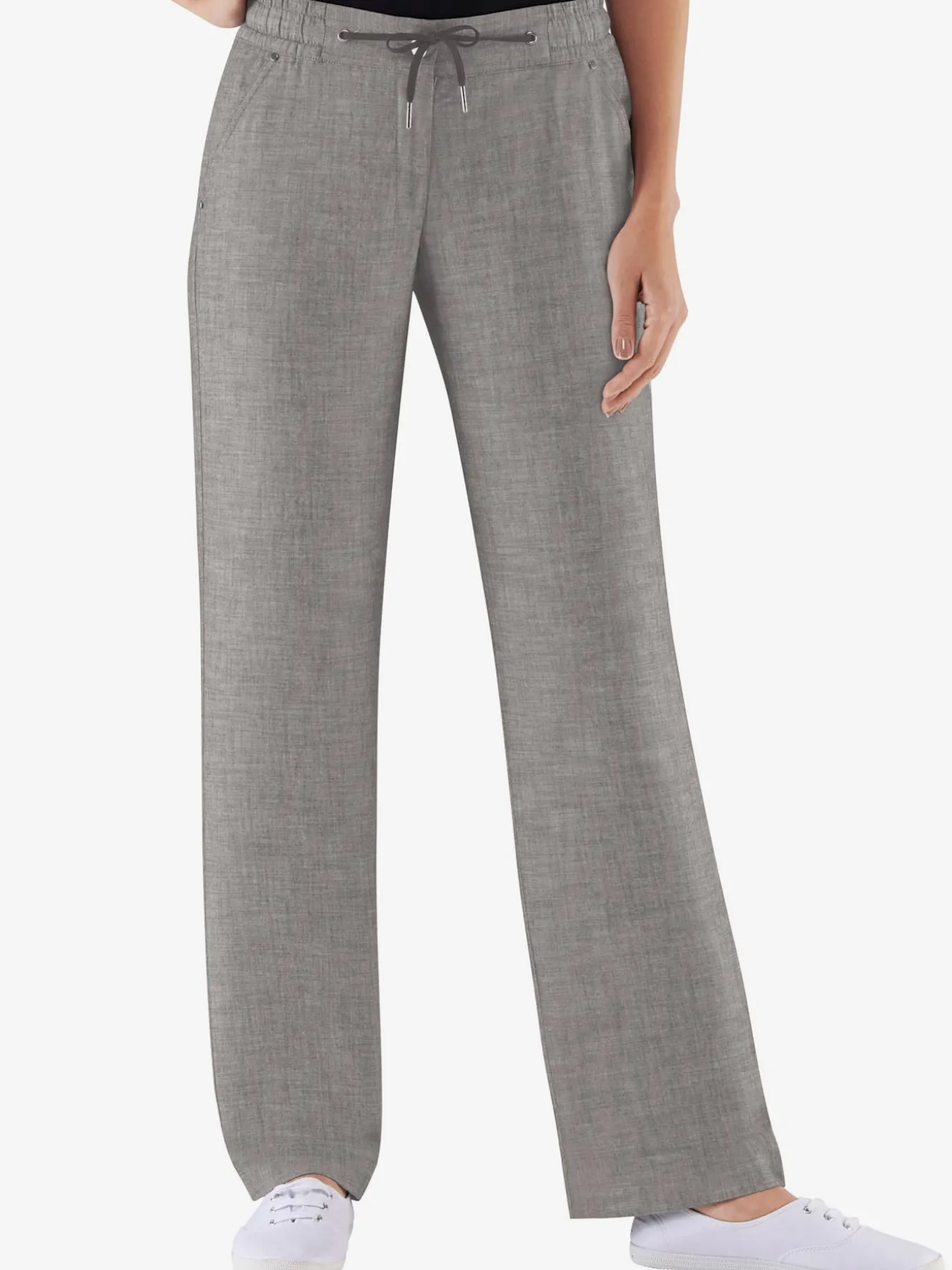 Pantalon coupe sportive ceinture élastique