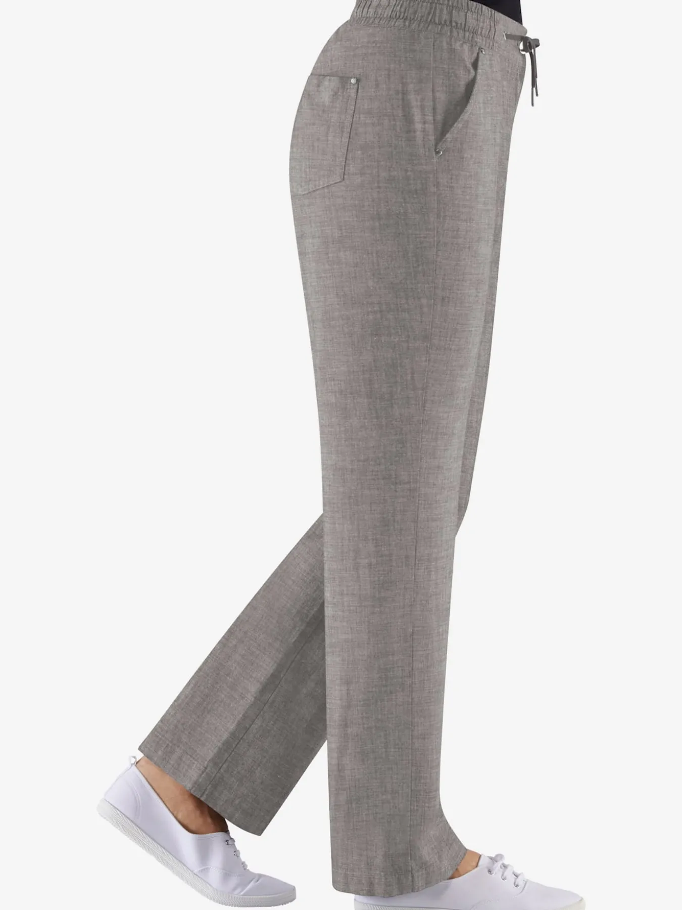 Pantalon coupe sportive ceinture élastique