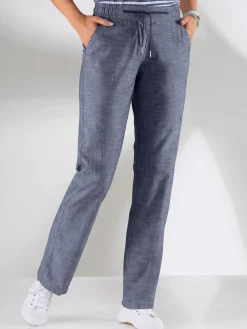Pantalon coupe sportive ceinture élastique