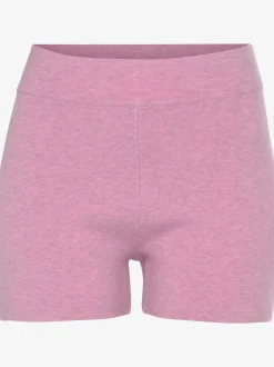 Pantalon court en tricot doux