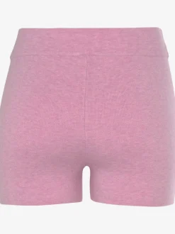 Pantalon court en tricot doux