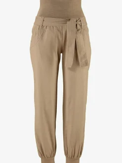 Pantalon de plage large ceinture en jersey