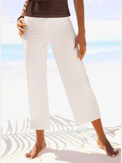 Pantalon de plage léger longueur 7/8