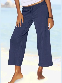 Pantalon de plage léger longueur 7/8
