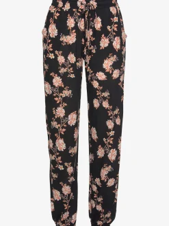Pantalon de plage pantalon d'été léger avec imprimé floral