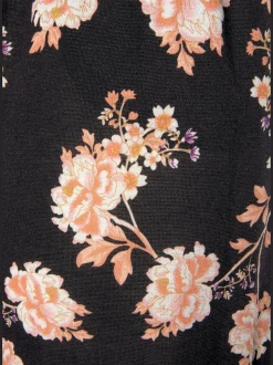 Pantalon de plage pantalon d'été léger avec imprimé floral