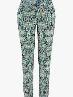 Pantalon de plage pantalon d'été léger avec imprimé ethnique