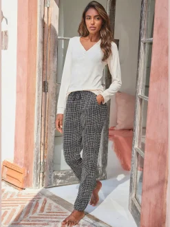 Pantalon de pyjama à motifs
