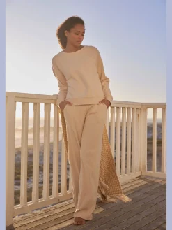 Pantalon de survêtement pantalon sweat avec jambes larges