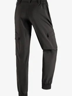 Pantalon de trekking jogging cargo de randonnée à taille haute