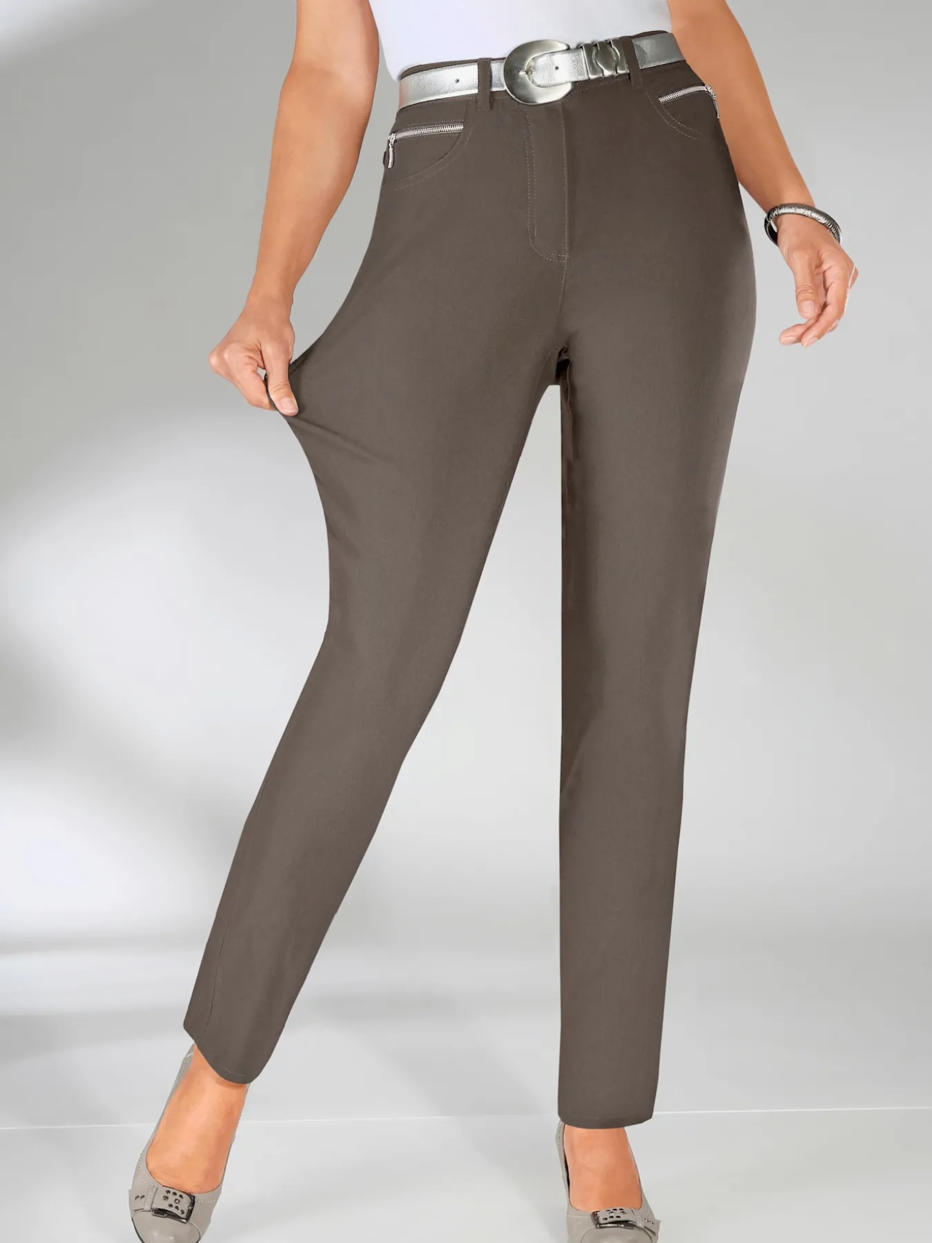 Pantalon d'hiver femme coupe indémodable