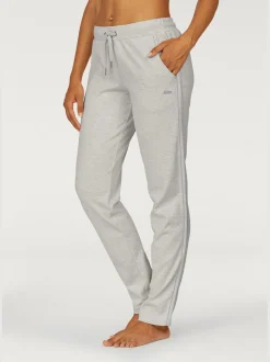 Pantalon d'intérieur sweatshirt avec bandes latérales métalliques