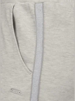 Pantalon d'intérieur sweatshirt avec bandes latérales métalliques
