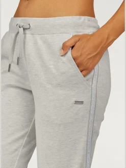 Pantalon d'intérieur sweatshirt avec bandes latérales métalliques