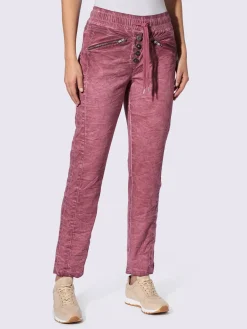 Pantalon délavage « oil dyed » tendance